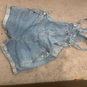 Old Navy Overall Jean Shorts